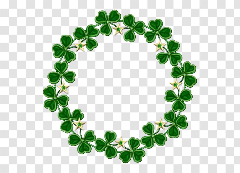 Saint Patricks Day - Green - Jewellery Flower Transparent PNG