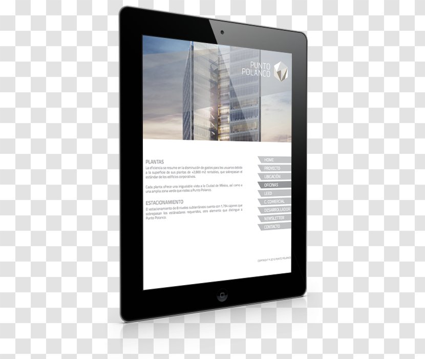 Tablet Computers Multimedia Display Device Advertising - Design Transparent PNG