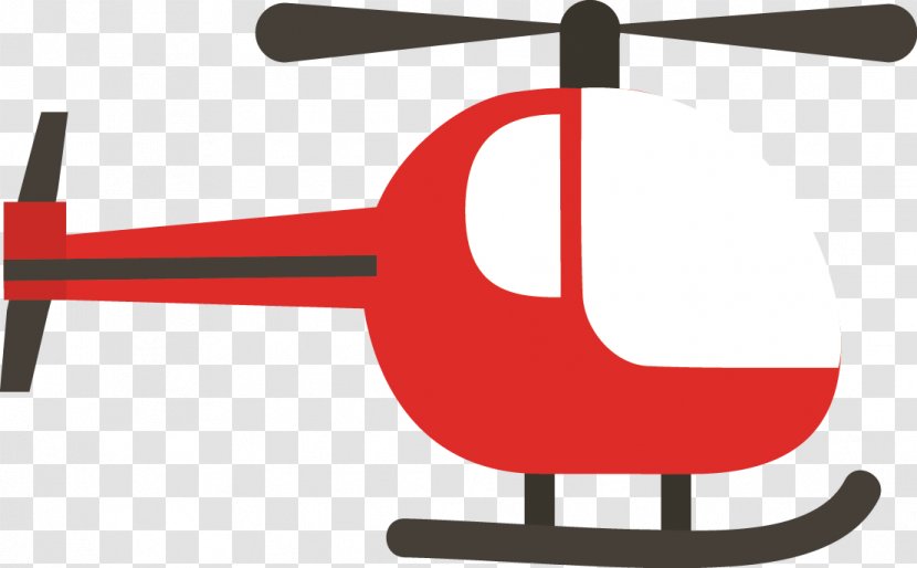 Airplane Helicopter Rotor Propeller - Aircraft - Cartoon Transparent PNG