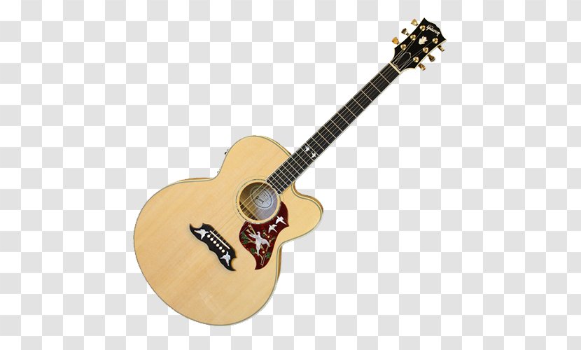 Gibson J-200 Epiphone Acoustic Guitar Musical Instruments - Tree - Bass Transparent PNG