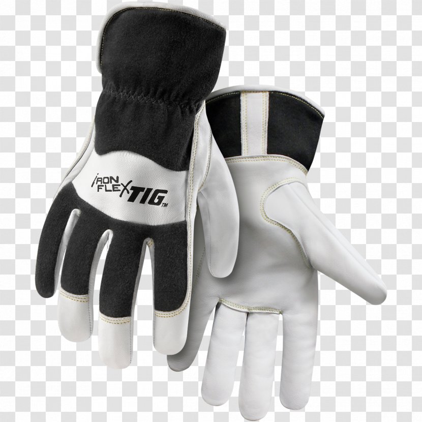 Gas Tungsten Arc Welding Glove Kidskin Shielded Metal - Gloves Transparent PNG
