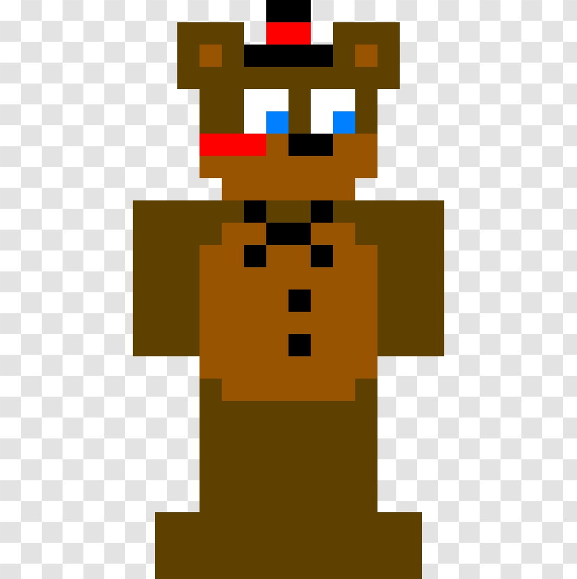 Five Nights At Freddy's 3 Indie Game DeviantArt Undertale - Symbol - Toy Freddy Pixel Art Transparent PNG