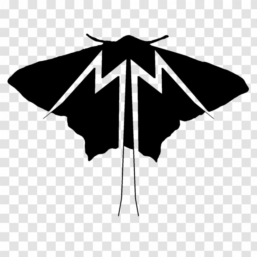 Butterfly Logo Desktop Wallpaper Pollinator Font - Black And White Transparent PNG