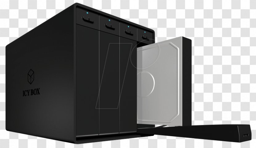 Computer Cases & Housings Hard Drives Serial ATA JBOD Disk Array - Esata Transparent PNG