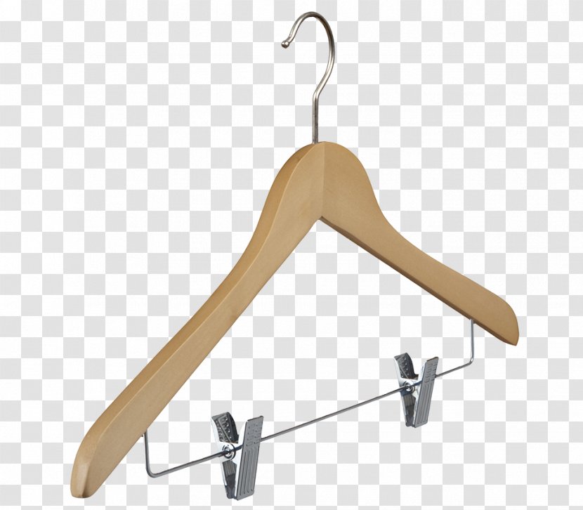 Clothes Hanger Wood Clothing Plastic Metal - Blouse - Wooden Hanging Transparent PNG