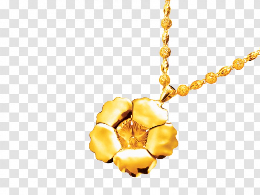 Necklace Gold Jewellery Earring Charms & Pendants - Chow Tai Fook Transparent PNG