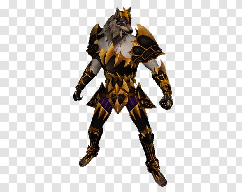 Metin2 Werewolf Gray Wolf - Armour Transparent PNG