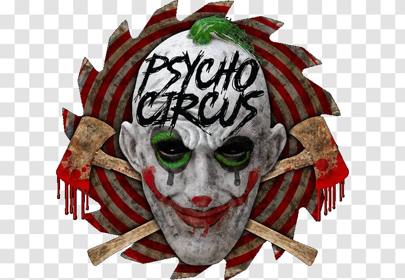 Psycho Circus Graphic Design - Haunted House Transparent PNG