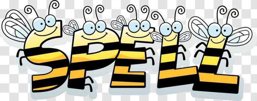 Spelling Bee Clip Art - Human Behavior - Cartoon Bees Transparent PNG