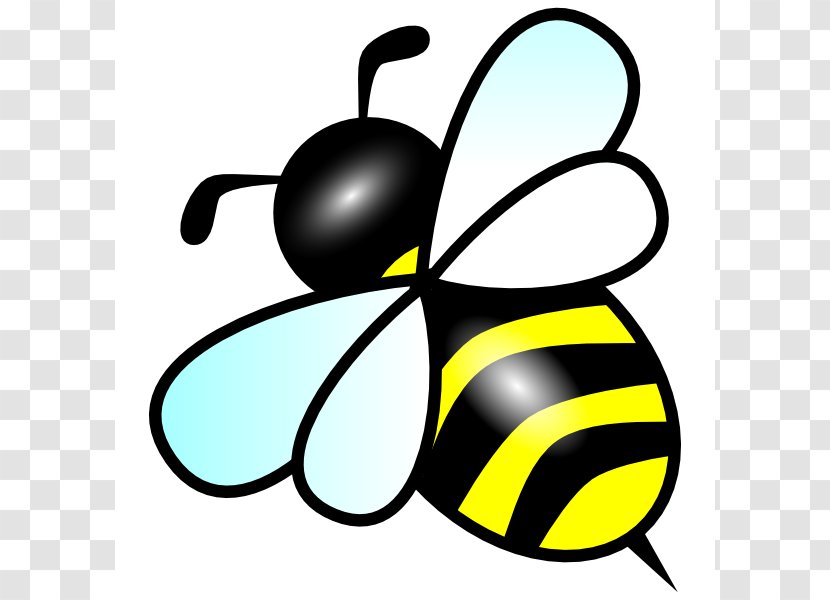 Bumblebee Clip Art - Worker Bee - Easy Insect Cliparts Transparent PNG