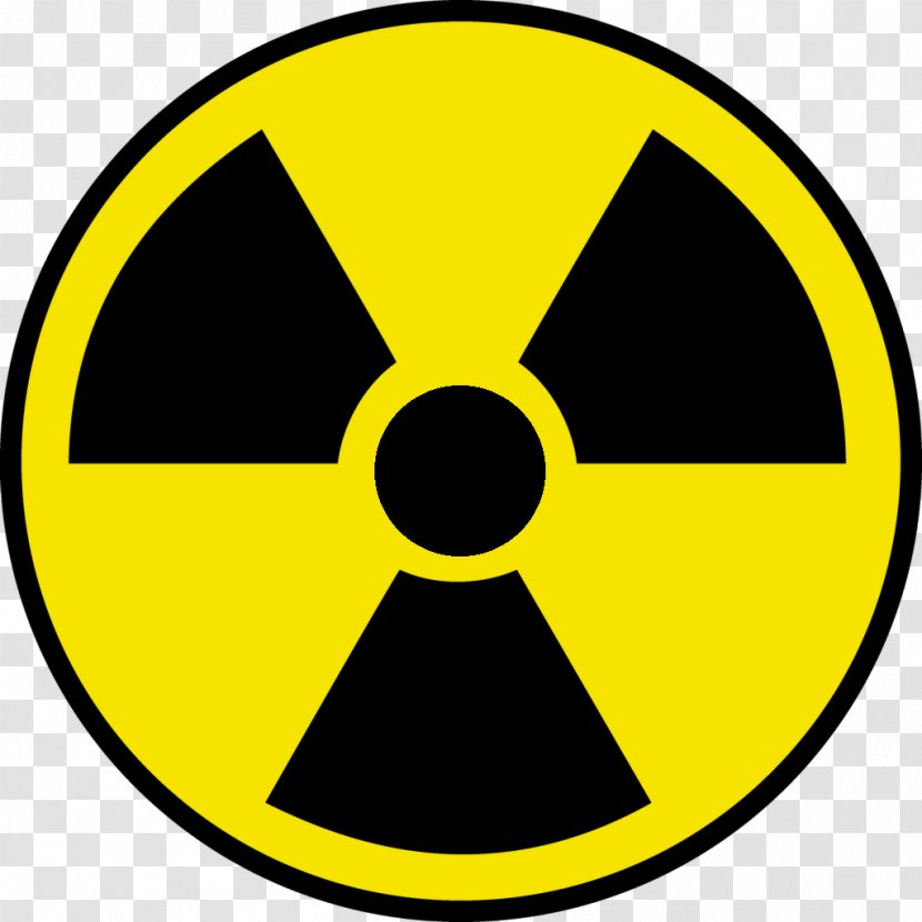 Hazard Symbol Ionizing Radiation Biological Radioactive Decay - Star Transparent PNG