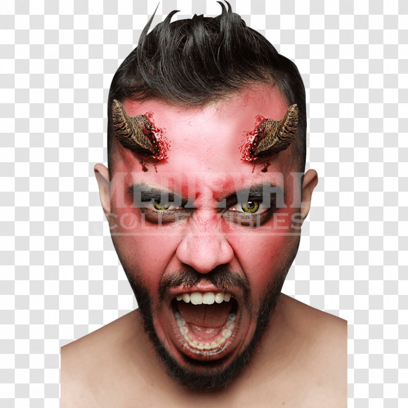 Halloween Costume Devil Demon - Chin Transparent PNG