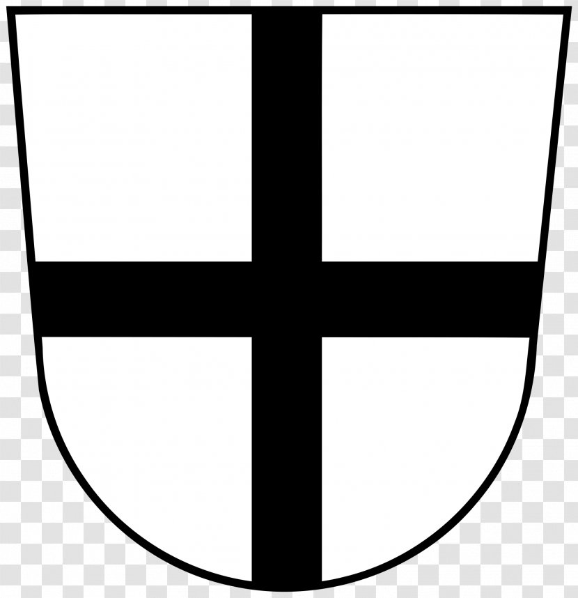 Electorate Of Cologne Cruz Negra Coat Arms Trier War - Augustiner Transparent PNG