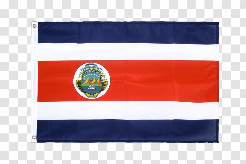 Flag Of Costa Rica Fahne National - 2018 Fifa World Cup Transparent PNG