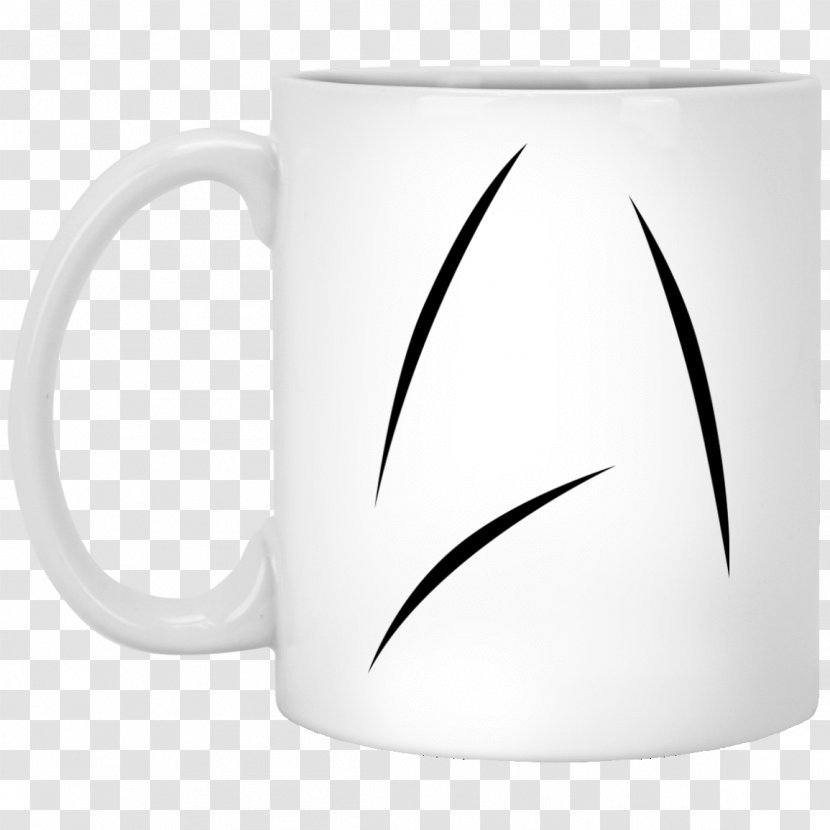 Mug Coffee Cup Ceramic Handle - Star Trek Beyond Transparent PNG