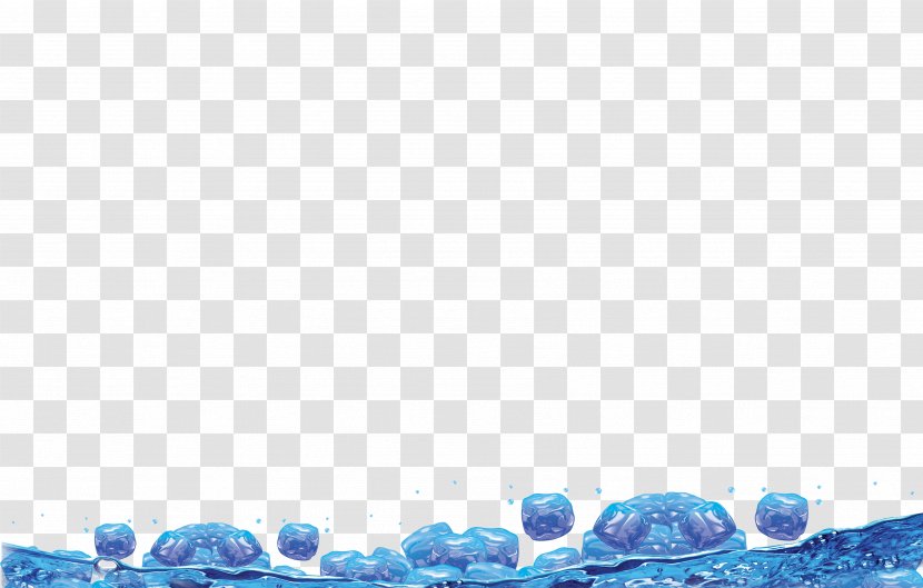 Water Ice Cube - Drop Transparent PNG