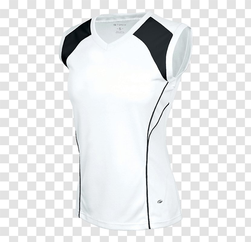 T-shirt Active Tank M Sleeveless Shirt Shoulder - White - Arm Knitting Fabriv Transparent PNG