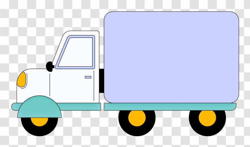 Transport Yellow Line Cartoon Automobile Engineering Transparent PNG