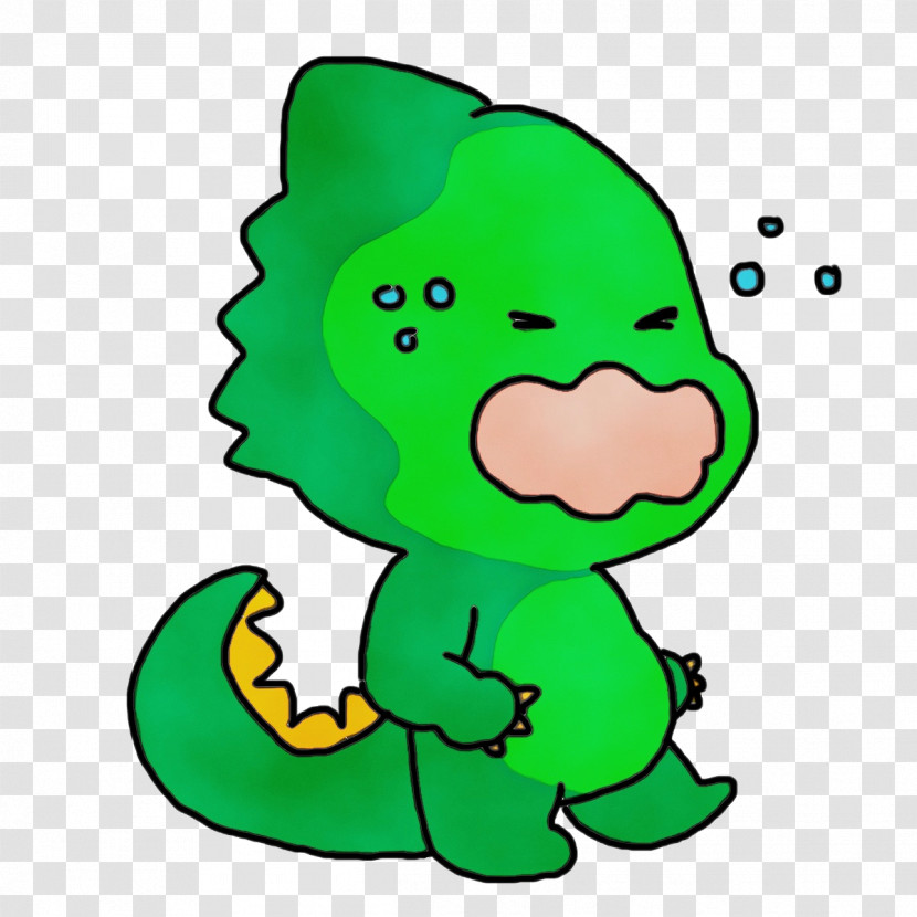 Leaf Cartoon Character Green M-tree Transparent PNG