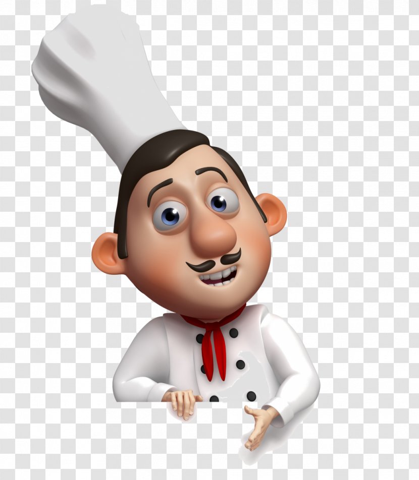 Chef Cartoon Royalty-free Cooking - Food Transparent PNG