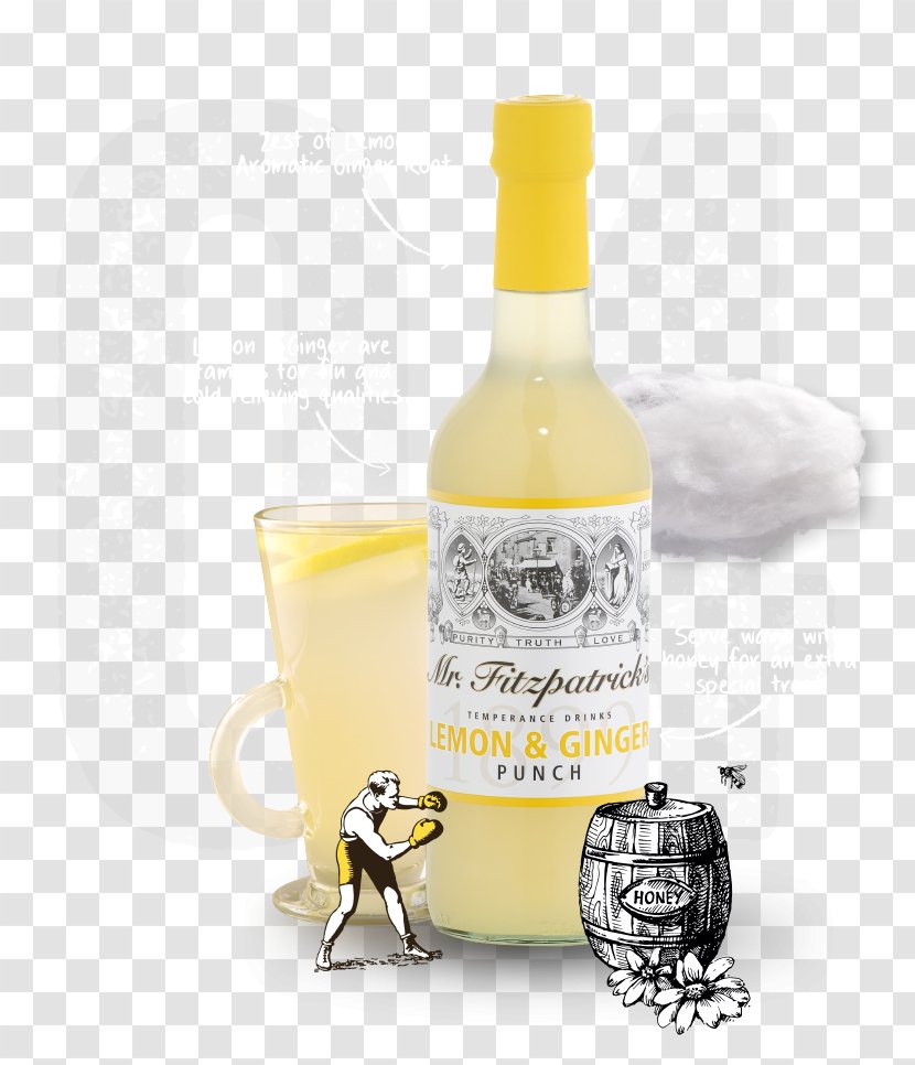 Limoncello Squash White Wine Dessert - Yellow - Ginger Water Transparent PNG