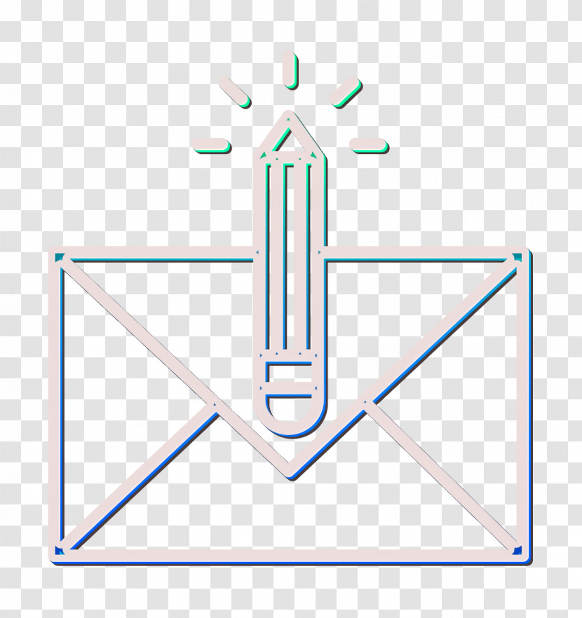 Creative Icon Envelope Icon Letter Icon Transparent PNG