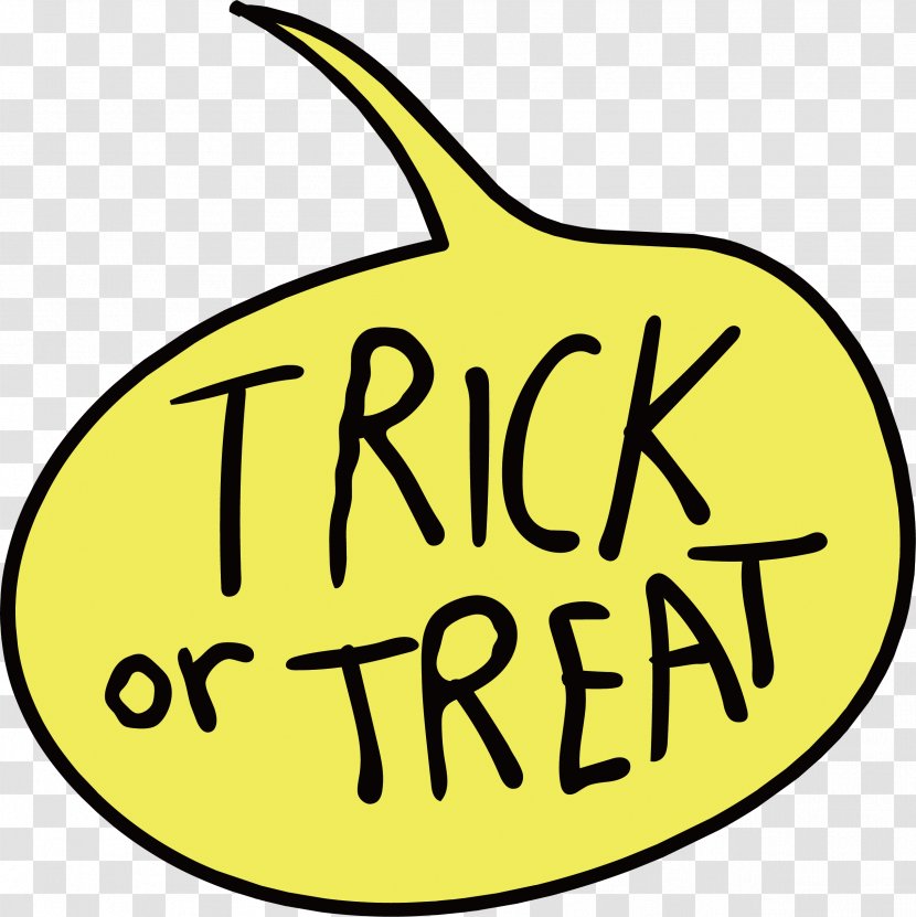 Trick-or-treating Halloween Clip Art - Brand - Trick Or Treat Transparent PNG