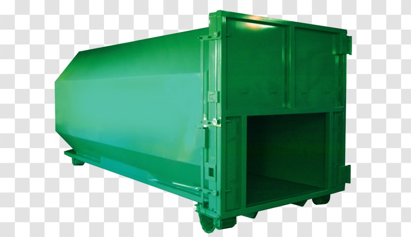 Plastic Machine Compactor Rubbish Bins & Waste Paper Baskets - Industry - Containment Transparent PNG