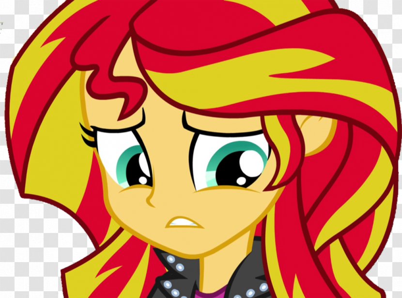 Sunset Shimmer Pony Rarity Equestria Spike - Heart - My Little Transparent PNG