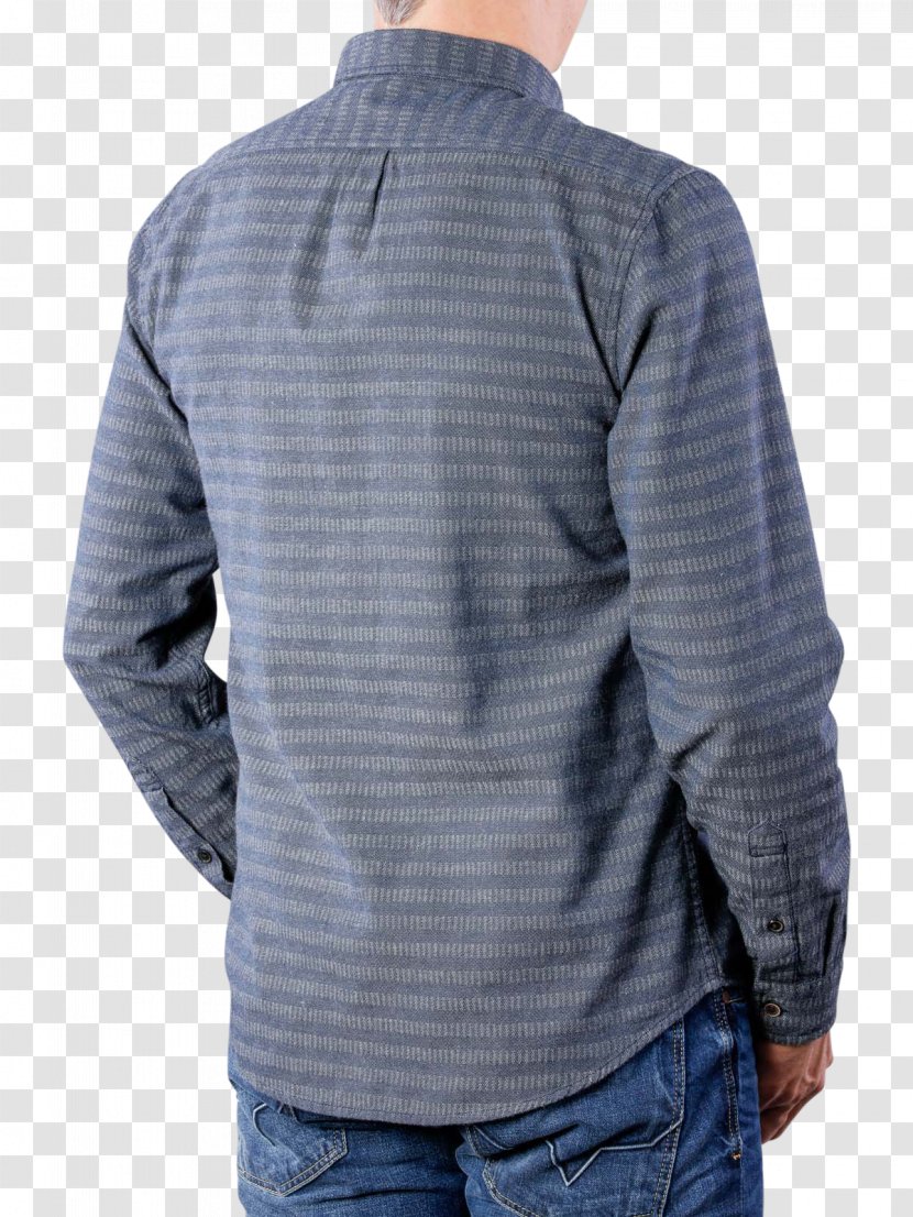 Long-sleeved T-shirt Dress Shirt Plaid - Online Shopping - Button Down Transparent PNG