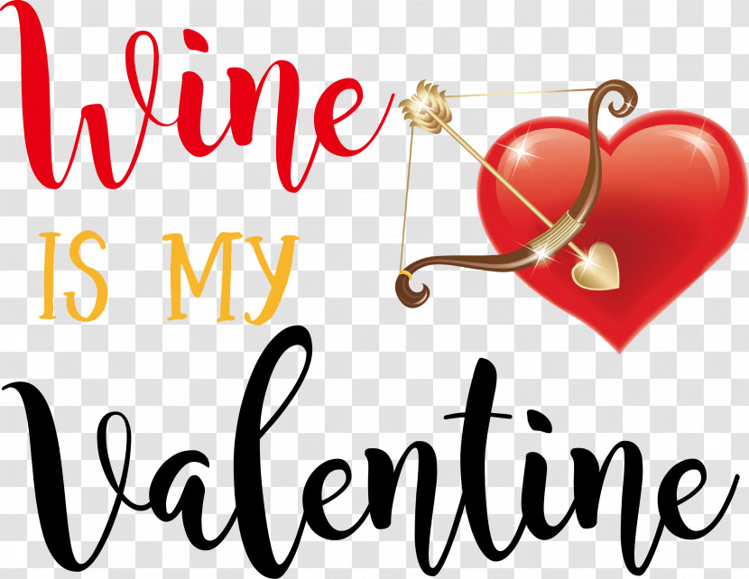 Wine Is My Valentine Valentines Day Valentine Transparent PNG