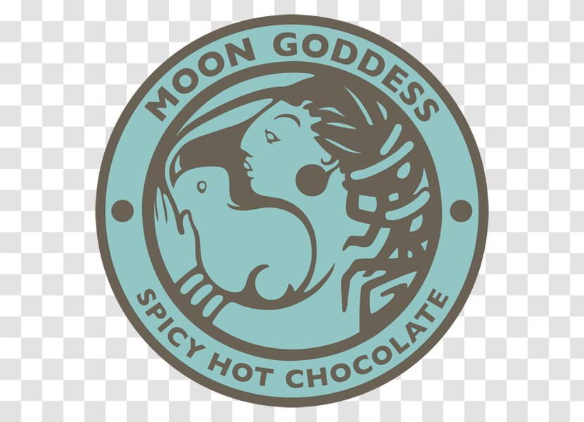 Emblem Logo Teal - Moon Goddess Transparent PNG