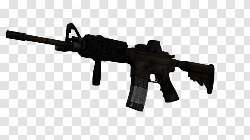 Counter-Strike: Global Offensive Grand Theft Auto: San Andreas M4 Carbine Dota 2 Firearm - Silhouette Transparent PNG