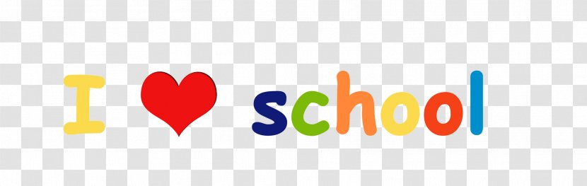 School Supplies Colored Pencil Marker Pen First Day Of - Text - I Love Transparent PNG