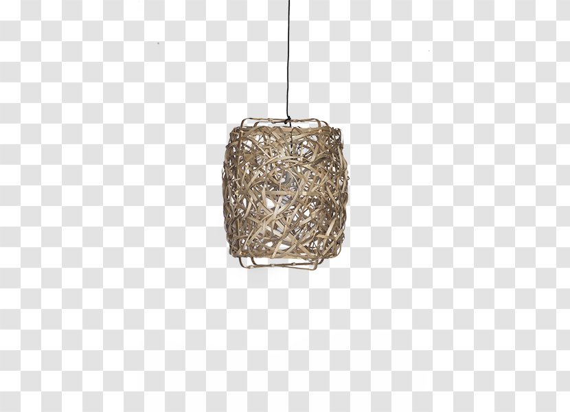 Bird Nest Lamp Pendant Light - Bambou - Product Transparent PNG