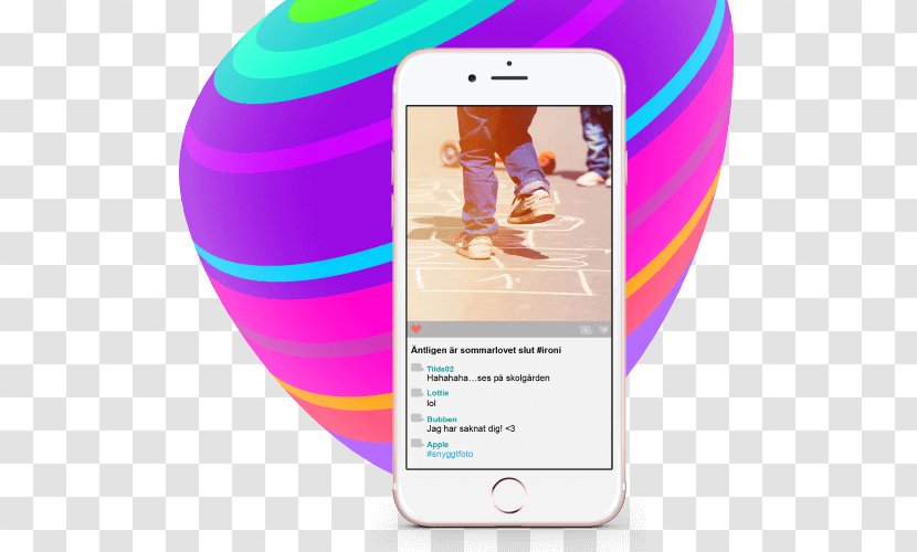 Smartphone Multimedia - Purple Transparent PNG