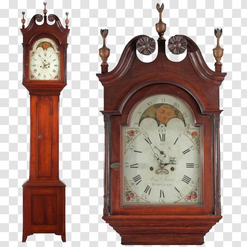 Floor & Grandfather Clocks Bucks County, Pennsylvania Antique Furniture - American Transparent PNG