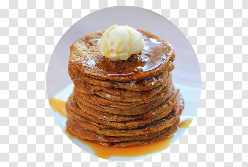 Pancake Muffin Pumpkin Pie Breakfast Cinnamon Roll - Cream - Pancakes Transparent PNG