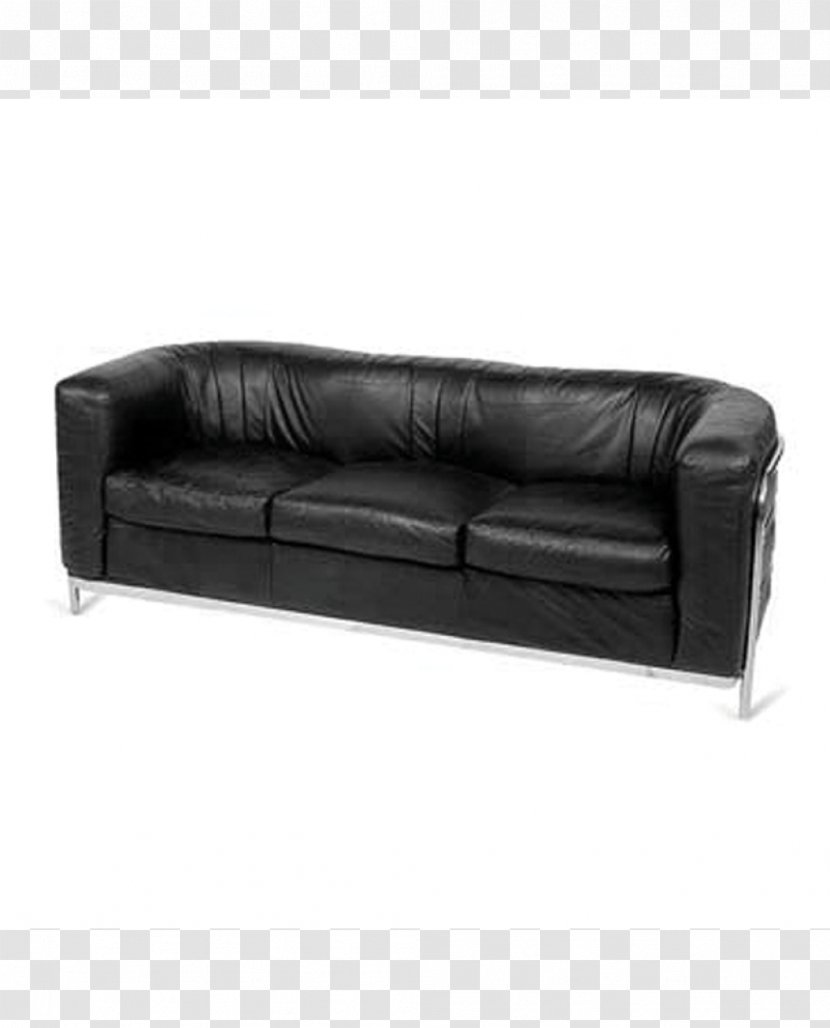Sofa Bed Couch Leather - Black M - Design Transparent PNG