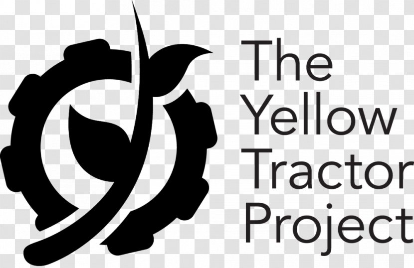 Logo Tractor Non-profit Organisation - Text - Brand YellowNumber 2 Transparent PNG