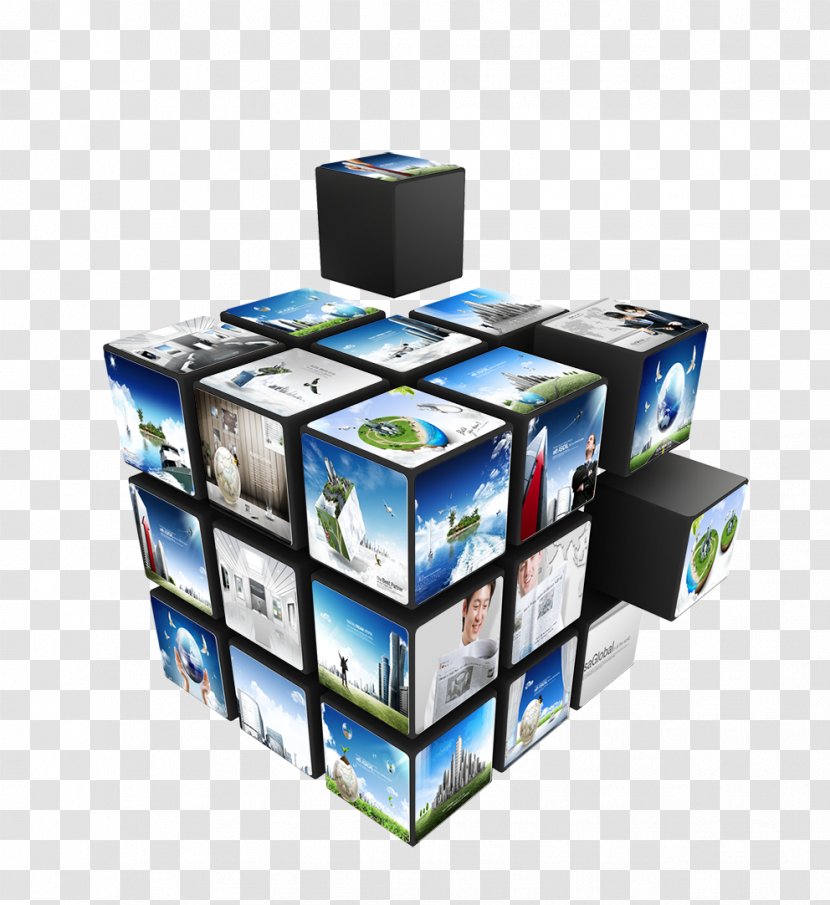 Rubiks Cube Three-dimensional Space - Threedimensional - Rubik's Transparent PNG