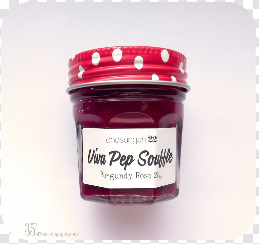 Lekvar Chutney Jam Flavor - Burgundy Rose Transparent PNG