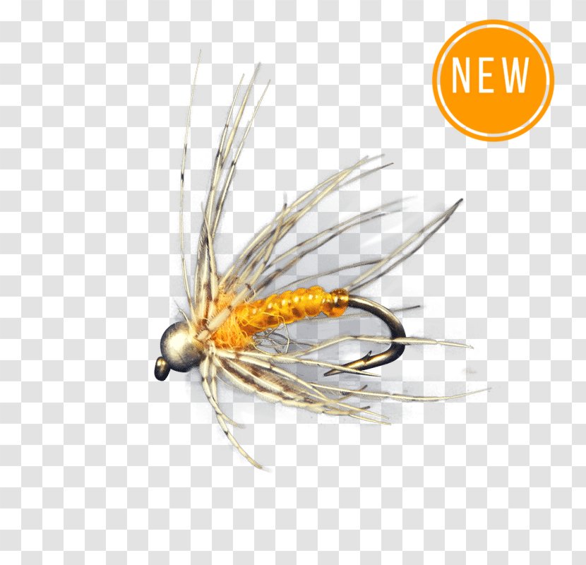 Artificial Fly Hackles Fishing Nymph - Flying Transparent PNG