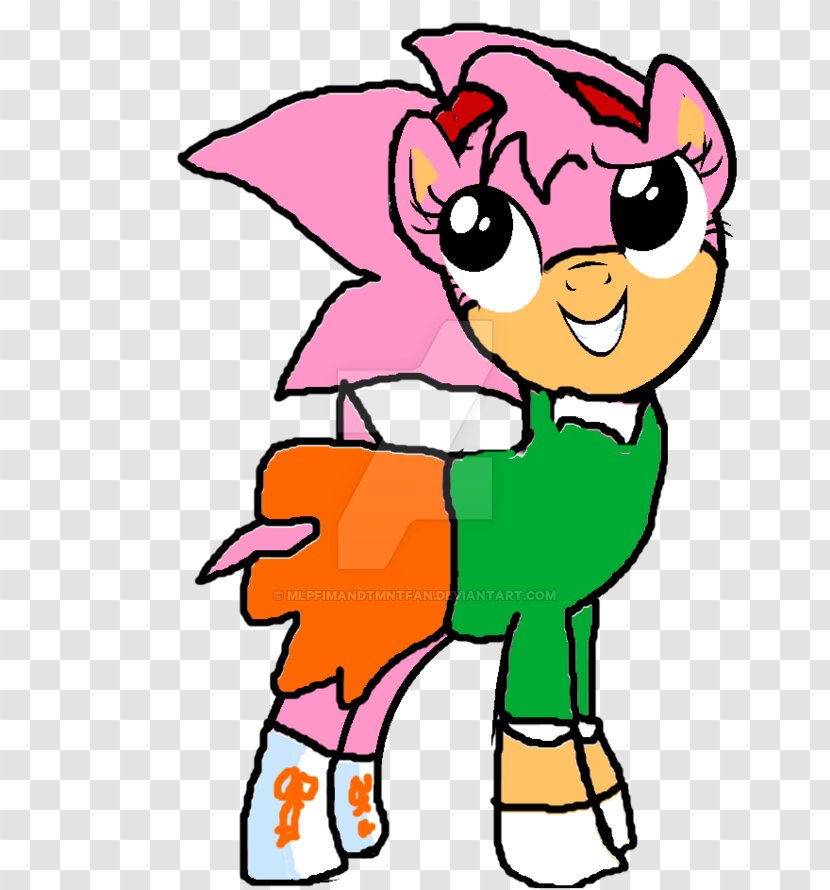 Amy Rose Sonic The Hedgehog Comic Scootaloo Image - Flower - Classic Transparent PNG