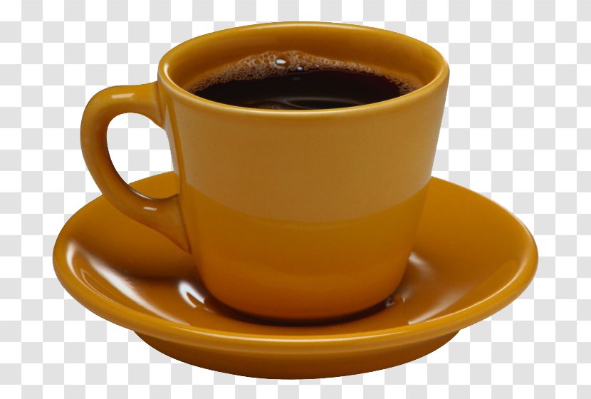 Coffee Cup Tea Cafe - Milk - Orange Mug Transparent PNG