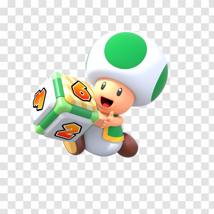 Mario Party Star Rush Toad Super Bros. Princess Peach - Bros Transparent PNG