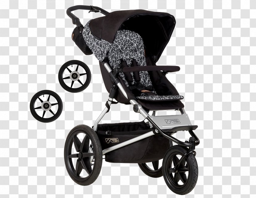 Mountain Buggy Terrain Jogging Baby Transport Infant Urban Jungle & Toddler Car Seats - Graphite Transparent PNG