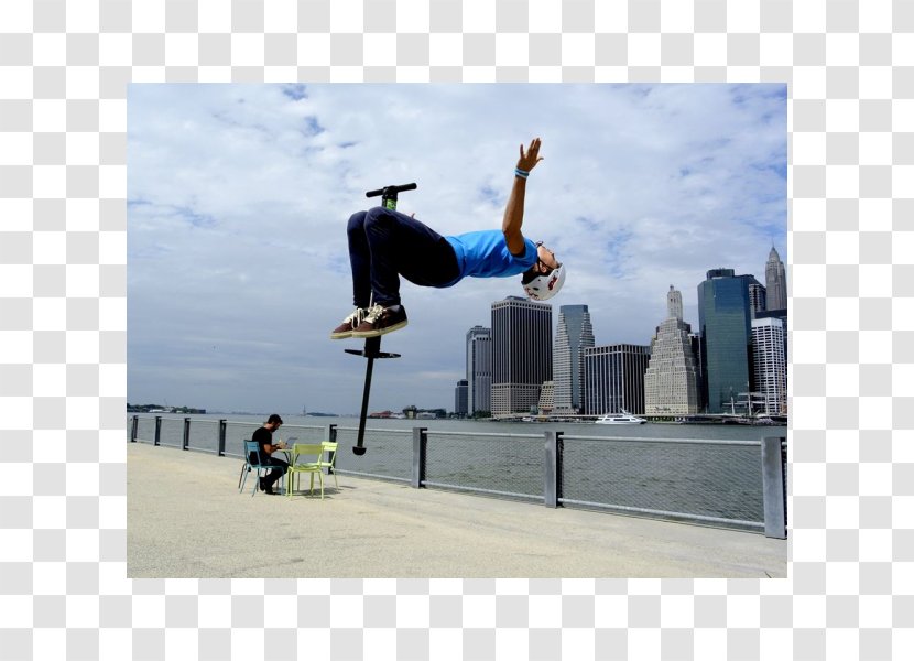 Pogo Sticks Flybar Longboard Skateboarding - Skateboarder Transparent PNG