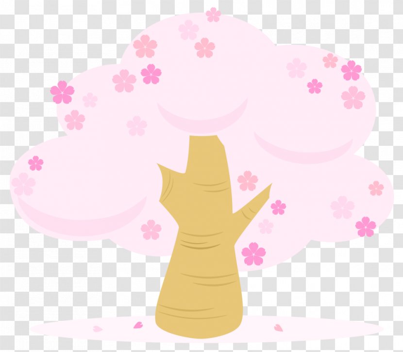 Cherry Blossom Sakuramochi Hanami Cupcake Clip Art - Sticker - Spring Material Transparent PNG