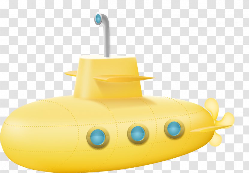 Product Design Creative Work Yellow Industry - Vehicle - Civil War Submarine Transparent PNG